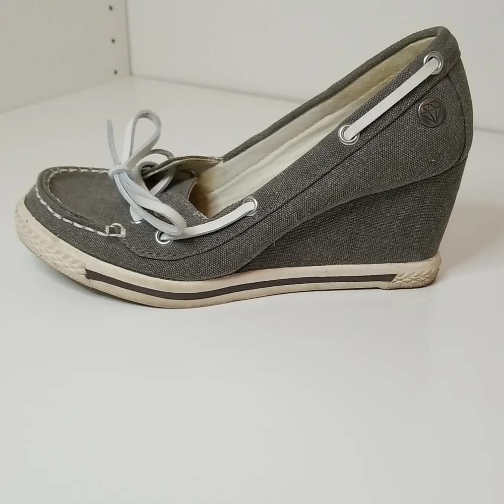 Rock & Candy Gray Wedges - Picture 5 of 10